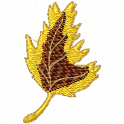 Leaves Embroidery Design 11